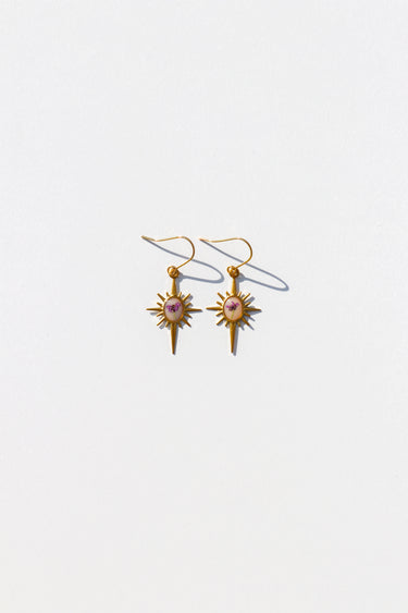 North Star Sweet Alyssum Earrings
